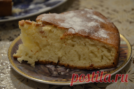 Ванильный аромат этого кекса соберет ваших родных за дружным чаепитием...