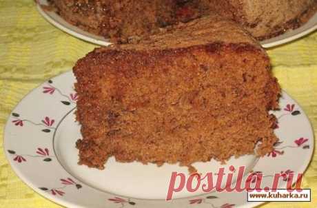 Рецепт: Шоколадный кухен (пирог)