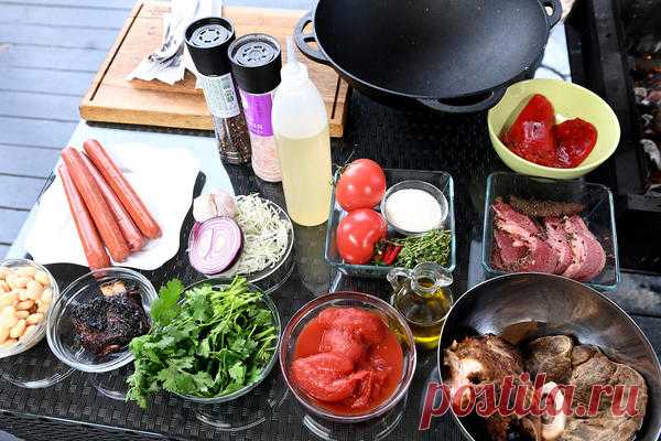 Немецкий мясной суп айнтопф: лучше всего готовить после шашлыков