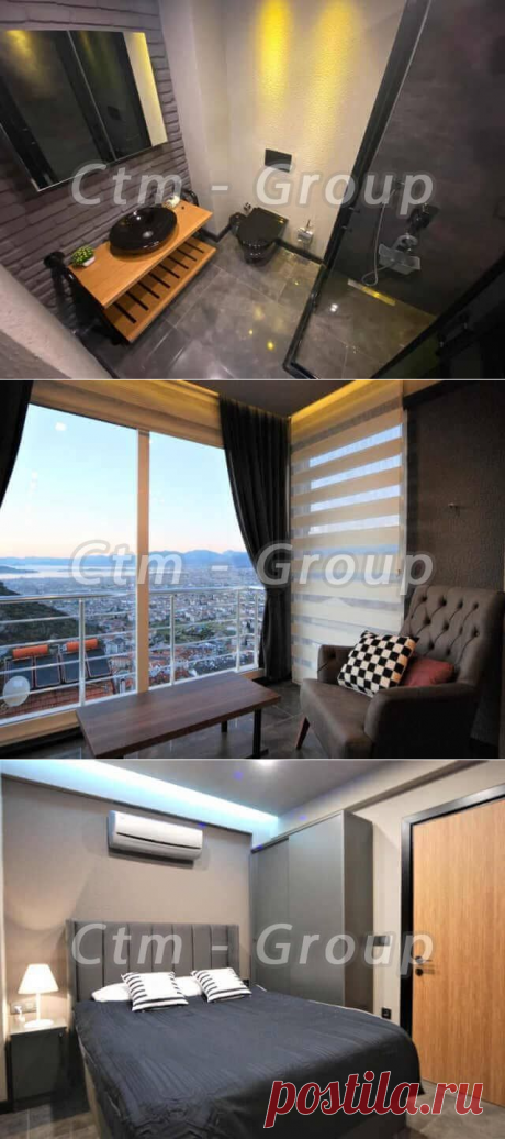 Апартаменты 2+1 в ж\к Kavsut Site в Фетхие