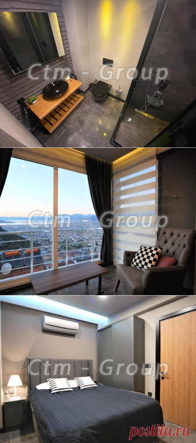 Апартаменты 2+1 в ж\к Kavsut Site в Фетхие