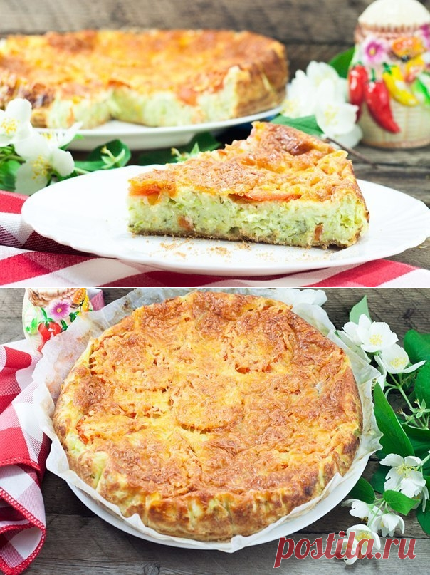 Пирог из кабачков