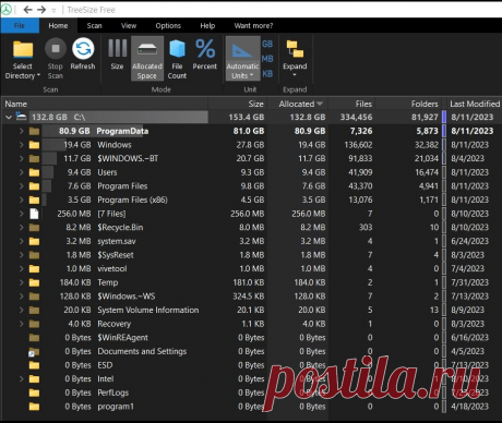 Как показать размер папки в Windows 10/11