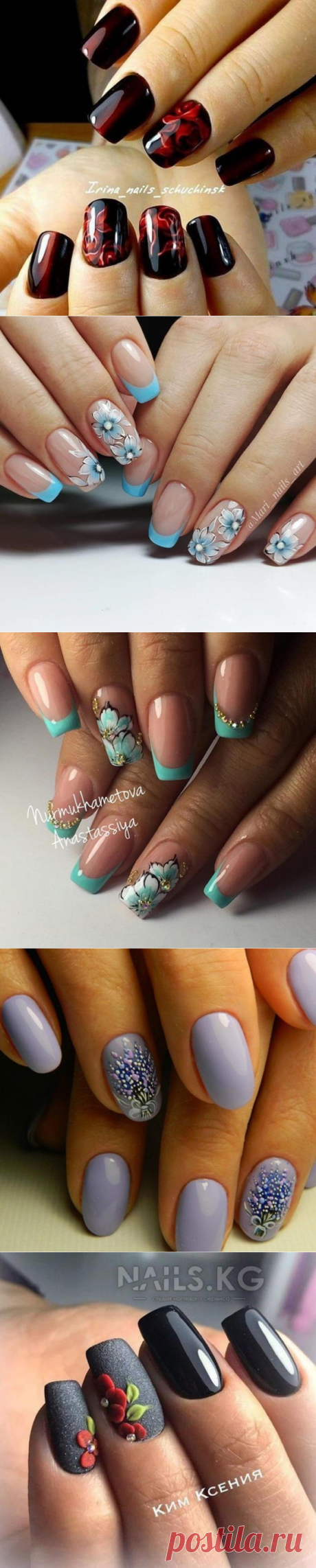 Великолепные идеи весеннего маникюра