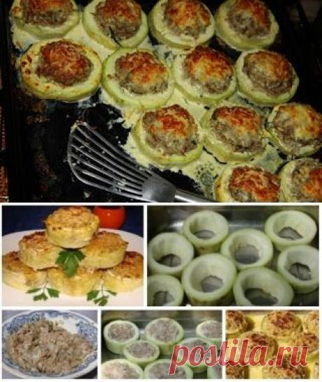 Лучшие кулинарные рецепты: Фаршированные кабачки