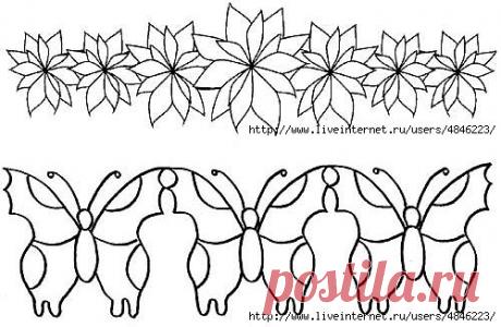 Шаблоны. Бордюры..