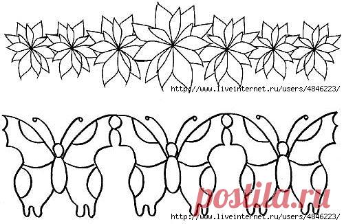 Шаблоны. Бордюры..