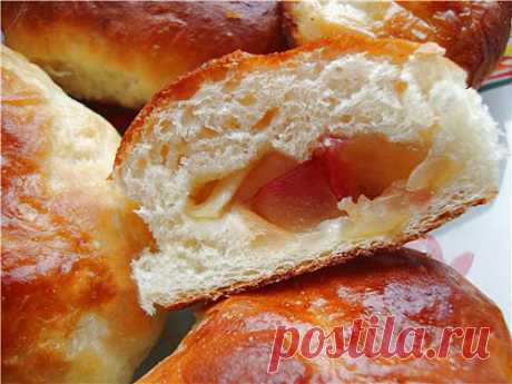Разделка сдобных булочек...  пошаговые фото...