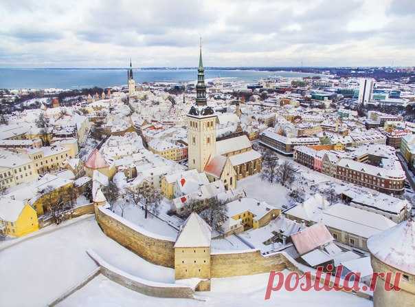 Зимний Таллин на фото Ксении Шабановой. Профиль автора: nat-geo.ru/photo/user/296167