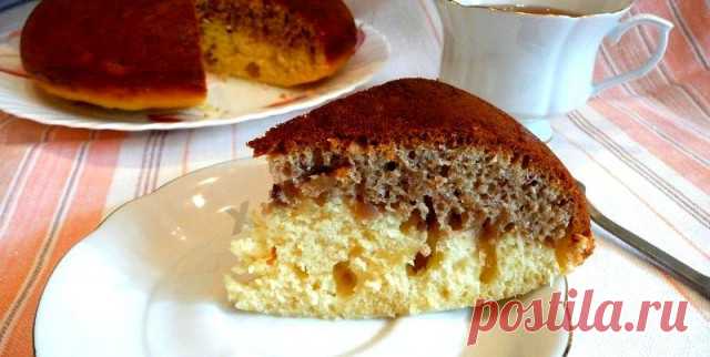 Пирог на кефире в мультиварке с орехами рецепт с фото пошагово - 1000.menu