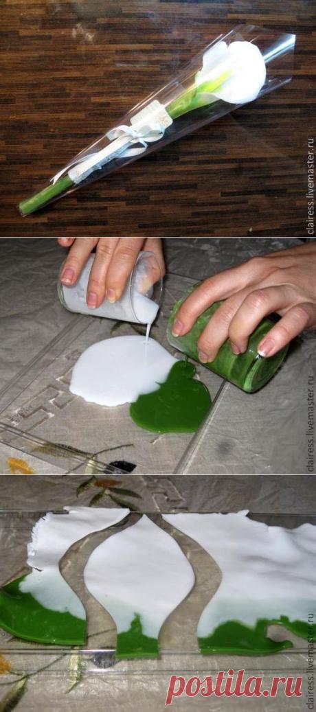Калла из мыла