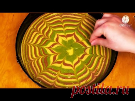 ПРОЩЕ ПРОСТОГО!! ВКУСНЕЙШИЙ ПИРОГ «ЗЕБРА» ДОБАВЬТЕ ШПИНАТ ДЛЯ ЦВЕТА РЕЦЕПТ ЯЙЦО 3 шт СОЛЬ ЩЕПОТКА САХАР 200 гр РАСТИТЕЛЬНОЕ МАСЛО 100 мл МОЛОКО 100 мл ВАНИЛИН 10 мг МУКА 320 гр РАЗРЫХЛИТЕЛЬ 20 мг ШПИНАТ 100 гр ВОДА 20 мл КАКА...