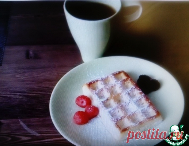 Бельгийские вафли в духовке – кулинарный рецепт