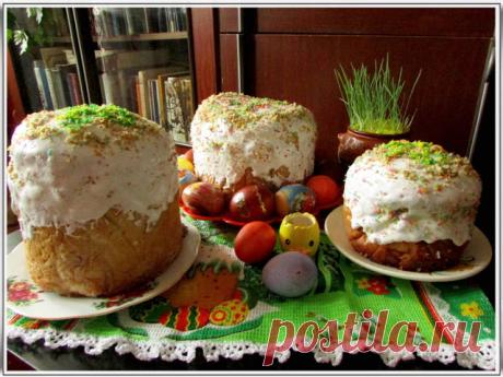 Настоящий пасхальный кулич по-домашнему