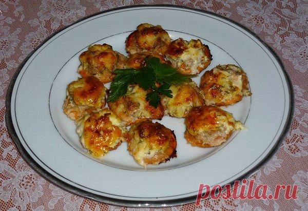 Фаршированные сушки под сырной шапочкой (редактор в восторге) | Poperchi.Ru | Яндекс Дзен