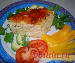 Запеканка из макарон с фаршем - Кулинарные рецепты