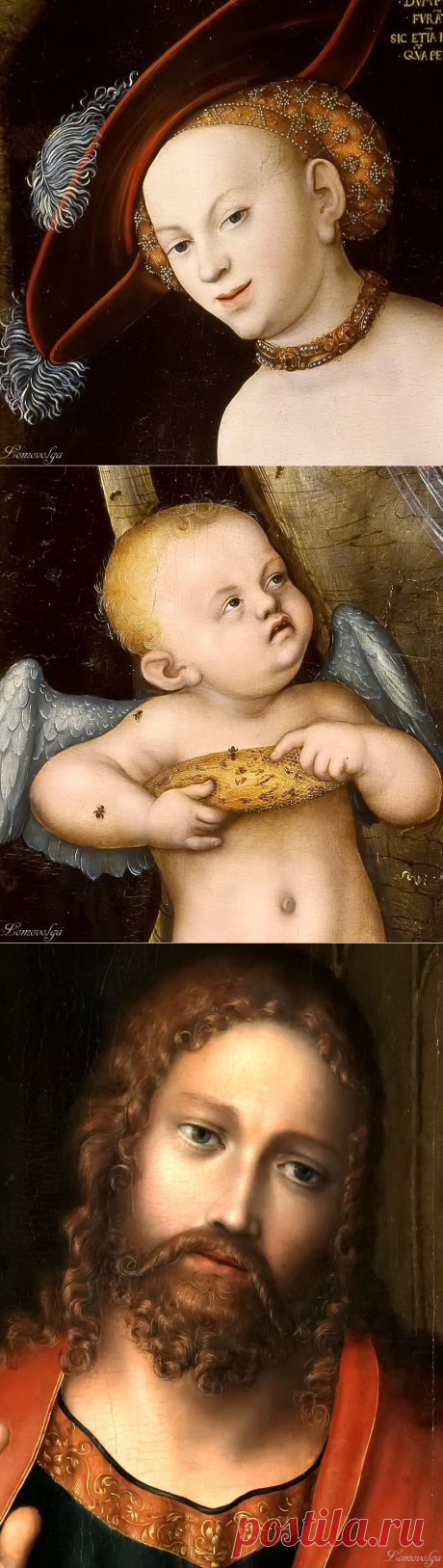 Лукас Кранах Старший (Lucas Cranach the Elder, 1472-1553, German artist) | Лица прекрасные черты...\7\