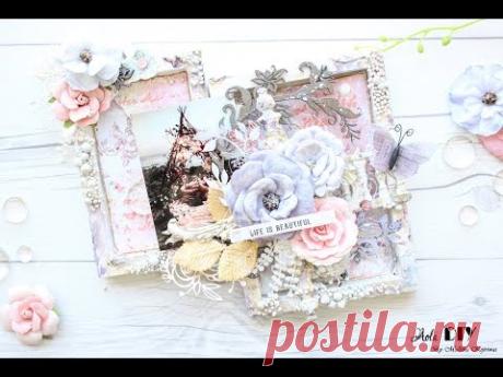 Beautiful Shabby Chic Panels | Aola DIY | #PrimaDTCall