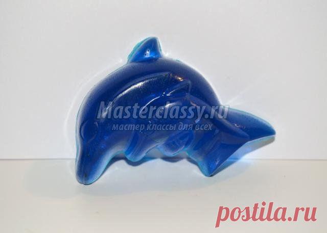 Мыло для детей своими руками. Дельфин. Мастер-класс с пошаговыми фото