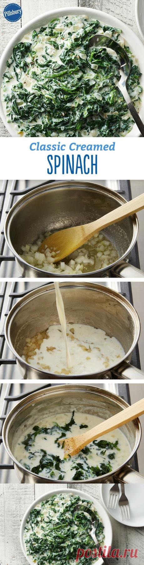 Classic Creamed Spinach