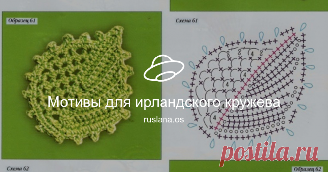 Мотивы для ирландского кружева Посмотреть альбом на Яндекс.Диске