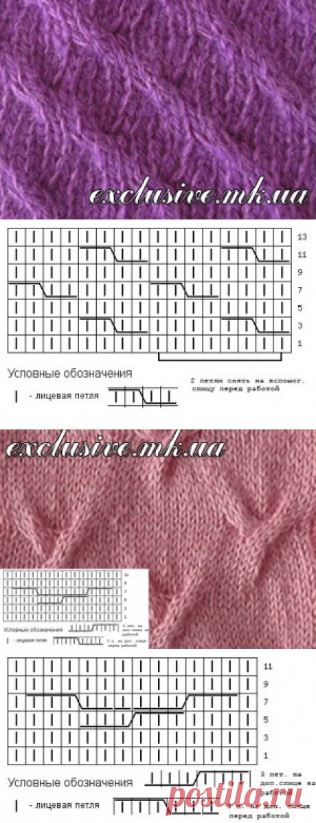 Косы спицами | Салон эксклюзивного вязания