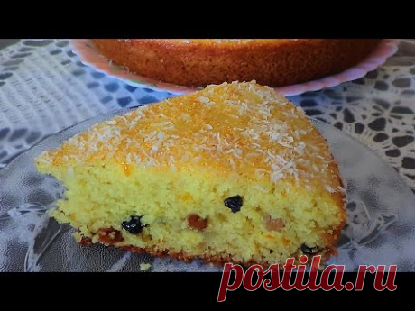 МАННИК нежный (без яиц) в МУЛЬТИВАРКЕ или духовке.