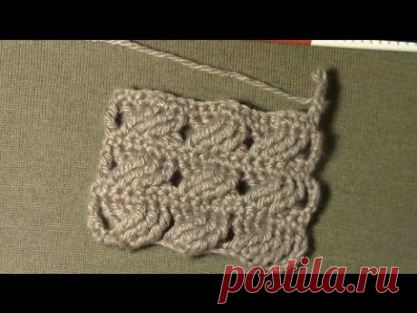 Крючком объемный узор &quot;КОСЫ&quot; - Кладовая схемок(Вязаечка) - Страна Мам