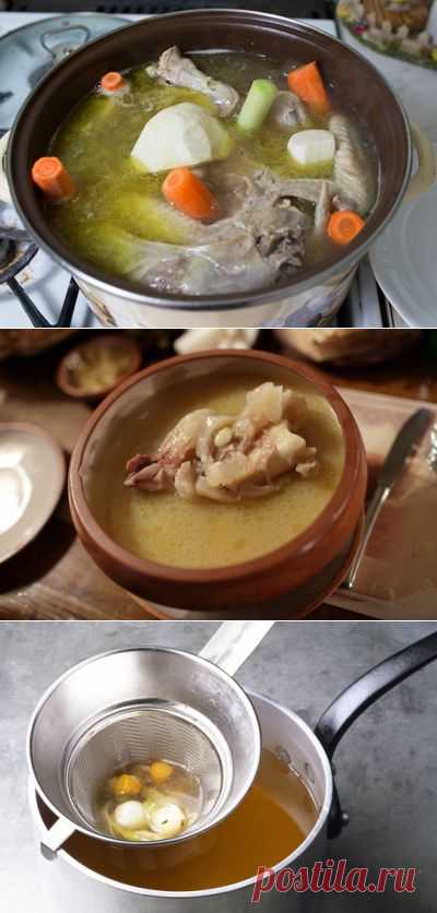 Как варить мясной бульон. Мастер-класс