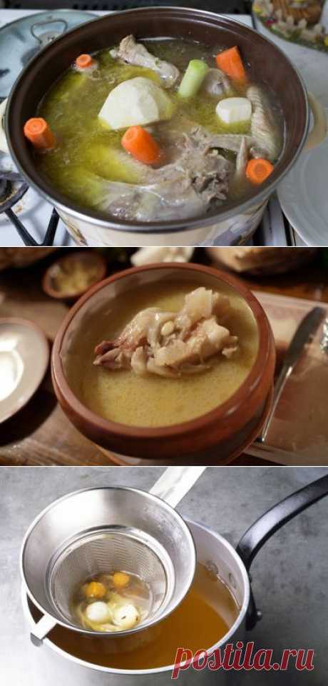 Как варить мясной бульон. Мастер-класс