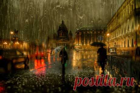 Дождливый Питер пронизанный мистикой… Фотограф Эдуард Гордеев (Eduard Gordeev) — Фотоискусство