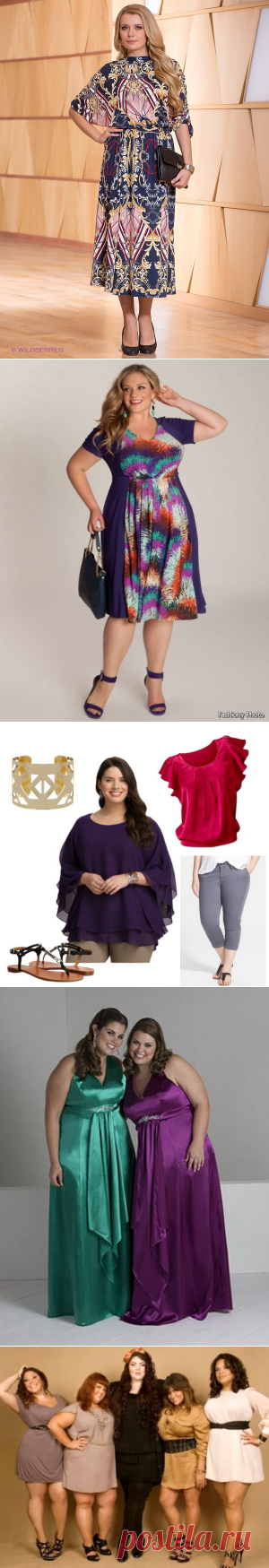 Мода лето 2014 для полных: сарафаны и платья | Модные платья 2016