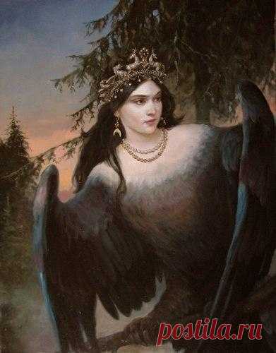 Иллюстрации к сказкам, былинам и мифам русского народа от художника А.А. Шишкина