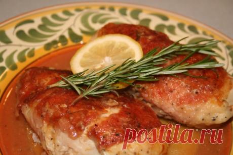 Куриная грудка в томатном маринаде / Простые рецепты