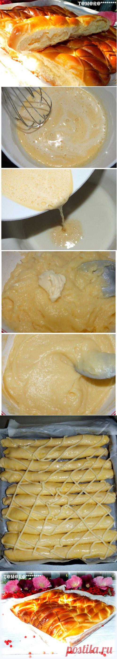 Саечки с заварным кремом.