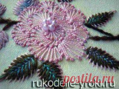 Французский узелок (вышивание, обзор)