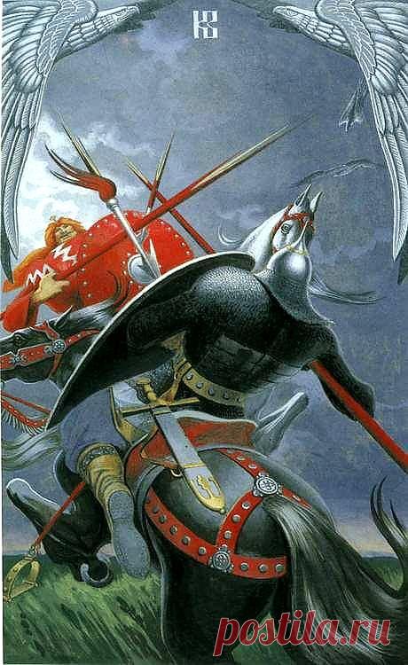 К.Васильев: Поединок Пересвета с Челубеем