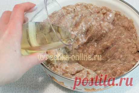 ✔️Начинка для пельменей из фарша свинины сочная и вкусная – рецепт с фото пошагово