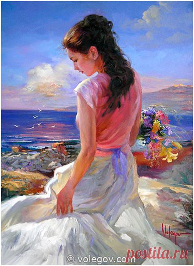 ВЛАДИМИР ВОЛЕГОВ ХУДОЖНИК МИРА И ГАРМОНИИ
Он взял за основу в своём творчестве «СОЛНЕЧНЫЙ РОМАНТИЗМ» и его работы стали действительно произведениями искусства.  Картины  стали наполнятся нежностью, добротой и необъятным мирными тематиками нашей жизни. Красивые женщины, дети и природа всё это даёт тот огромный позитив в котором и есть сама жизнь в своё великолепии. Владимир Волегов стал по истине художником мира и гармонии.