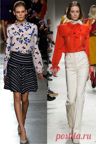 Модные блузки зимнего сезона 2016 - FASHIONABLE.com.ua - Модный женский журнал