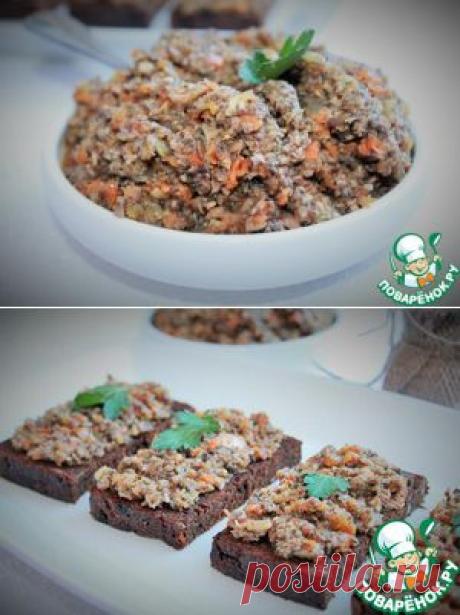 Икра из шампиньонов - кулинарный рецепт