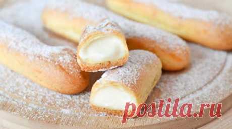 Заварное тесто для эклеров - lublugotovit.me