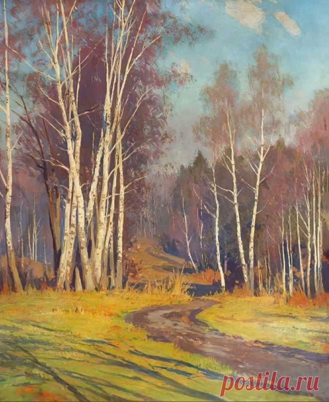 Художник Борис Валентинович Щербаков (1916-1995).
«Ясное утро»