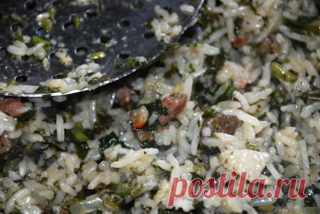 Бахш — зеленый плов » Записки любителя