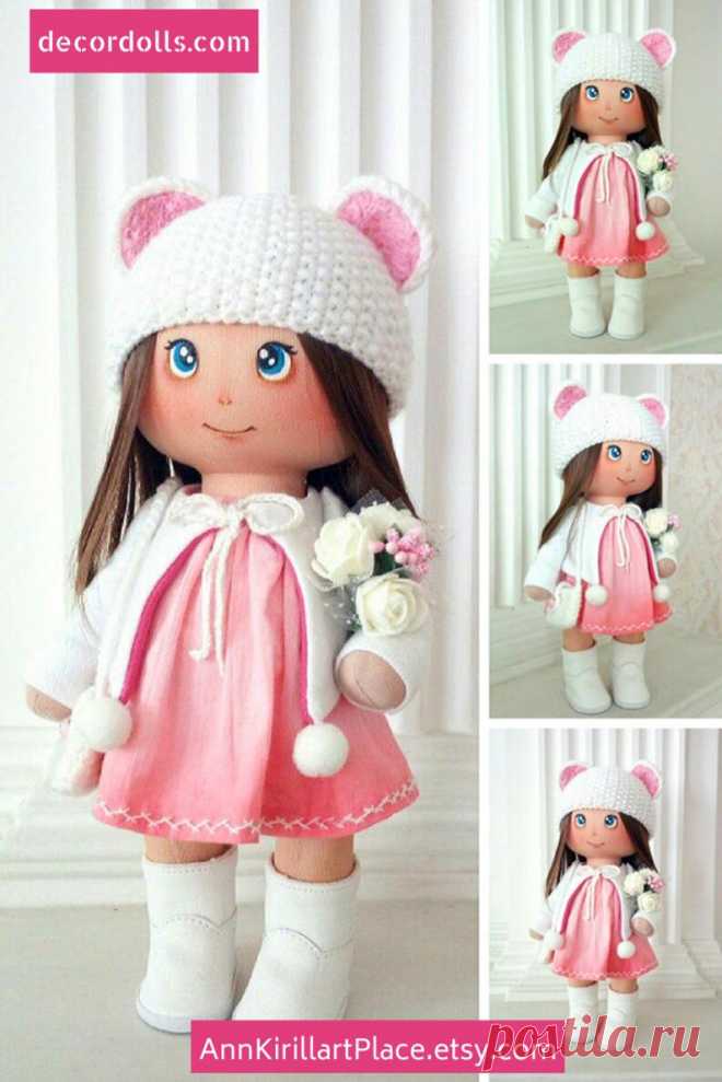 Christmas Baby Room Handmade Doll Love Winter Doll Poupée | Etsy