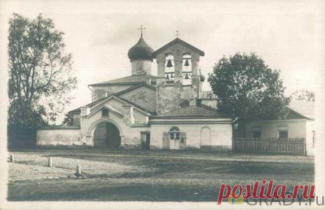 Псков, Россия - Запсковье. Образская церковь, 1487 г. - г2937 | GRADY.ru
