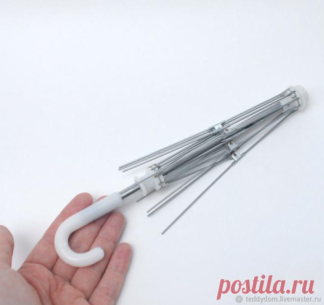 Зонт кукольный, раскладной – купить в интернет-магазине на Ярмарке Мастеров с доставкой