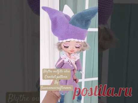 Crocheted Blythe outfits idea