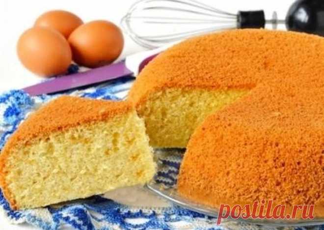 Ванильный бисквит на кипятке Автор рецепта галина драгун - Cookpad