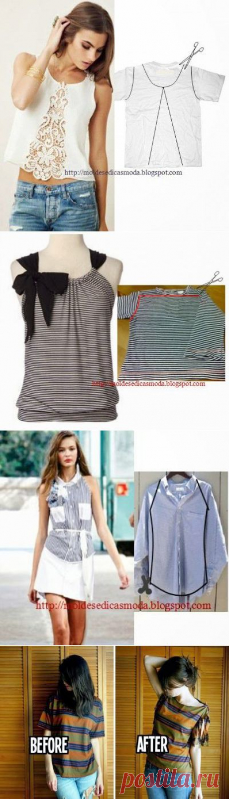 Идеи переделок одежды | Варварушка-Рукодельница